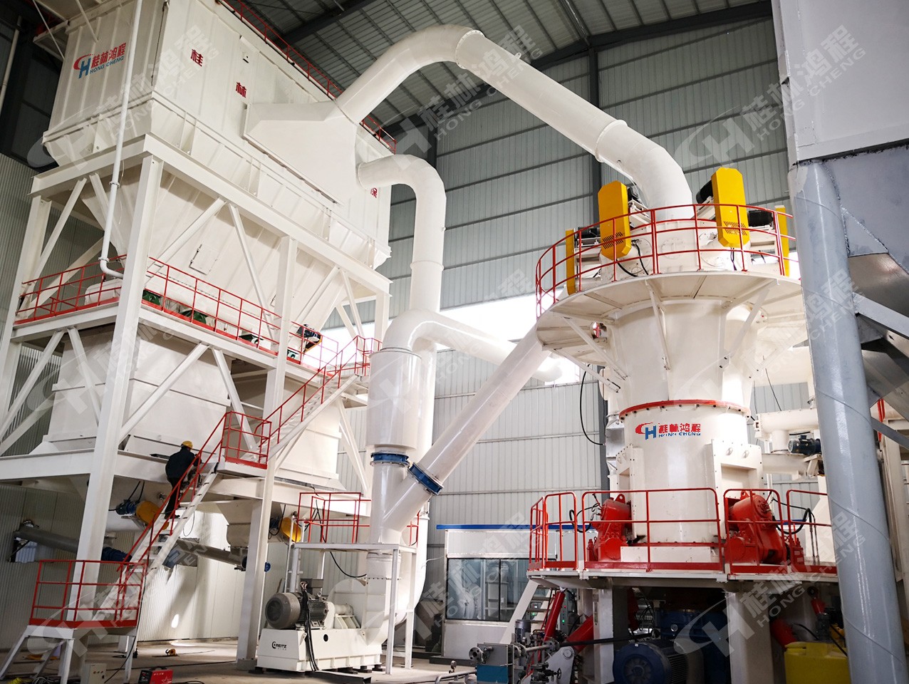 400目礦石磨粉機二:HLMX超細立式磨粉機 400目礦石磨粉機二:HLMX超細立式磨粉機