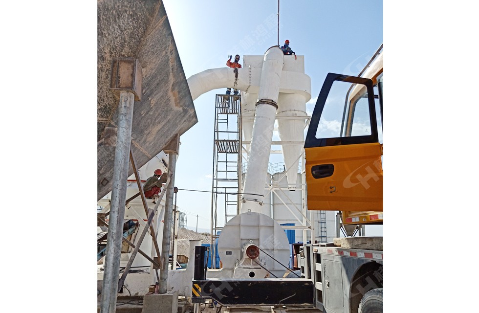 HCQ1500擺式磨粉機寧夏客戶安裝現(xiàn)場 HCQ1500擺式磨粉機寧夏客戶安裝現(xiàn)場