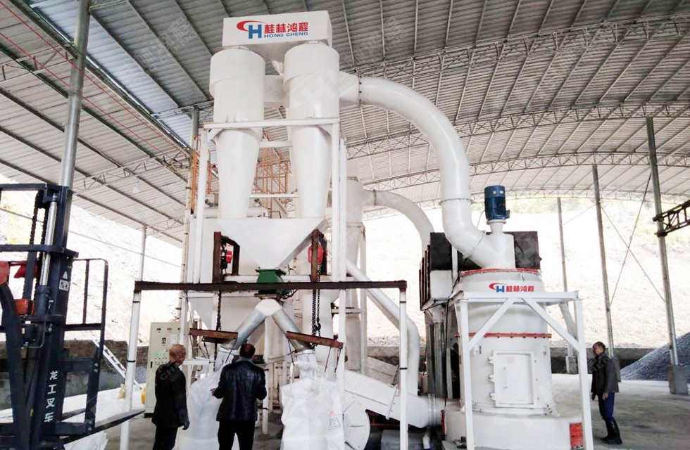 重晶石粉增白工藝,重晶石雷蒙磨生產(chǎn)線設備